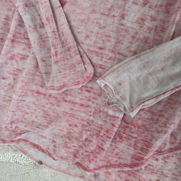 NSF Asymmetrical Linen Blend Top - Picture 2 of 4